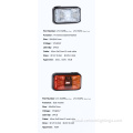 Truck trailer warning reflector side marker light